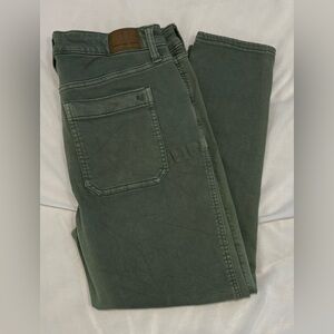 American Eagle Green Next Level Stretch Jeans. Size 12